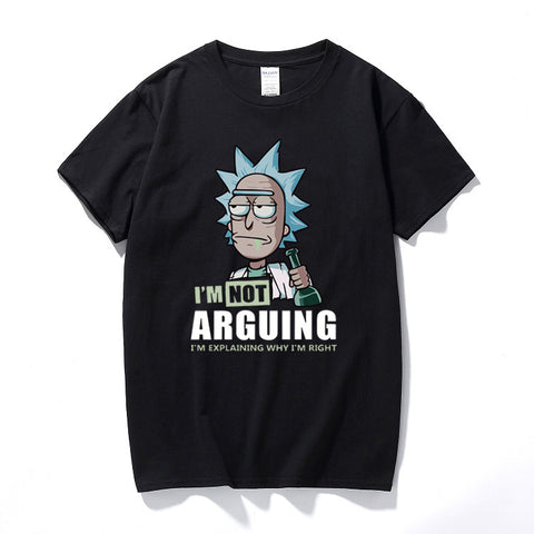 Rick and Morty Arguing T-Shirt