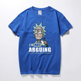 Rick and Morty Arguing T-Shirt