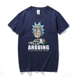 Rick and Morty Arguing T-Shirt