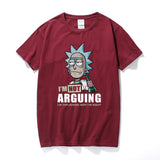 Rick and Morty Arguing T-Shirt