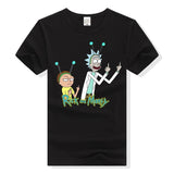 Rick and Morty Middle Finger T-Shirt