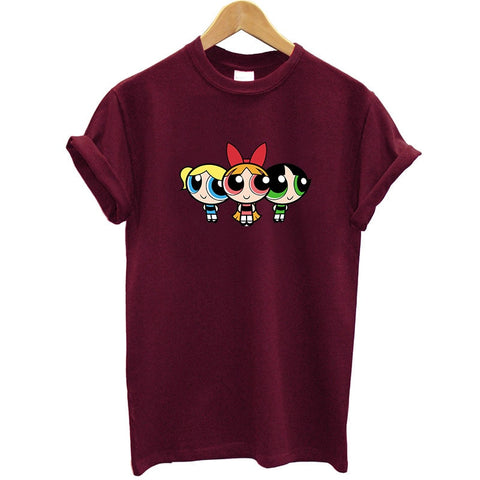 Kawaii The Powerpuff Girls T-Shirt