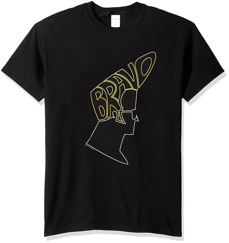Johnny Bravo Black T-Shirt