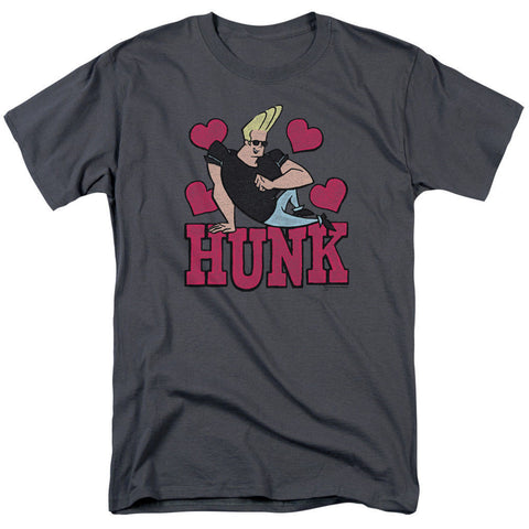 Johnny Bravo Hunk Gray T-Shirt T